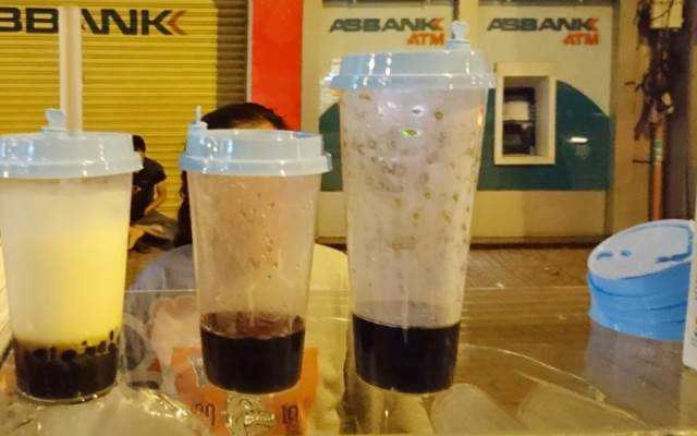 Ăn vặt Sữa Tươi Trân Châu Mật Ong Đường Đen