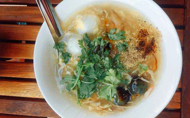 Ăn vặt Súp Cua Bắc Thảo & Óc Heo