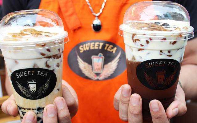 Ăn vặt Sweet Tea - Sữa Tươi & Hồng Trà - Nguyễn Hữu Cầu