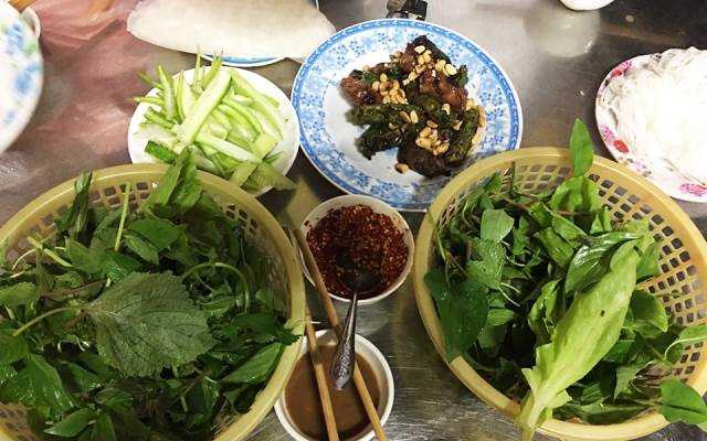 Ăn vặt Tân Hương Bò Lá Lốt