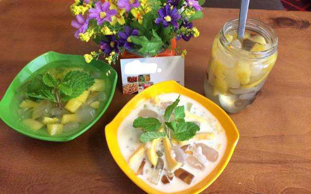 Ăn vặt Thạch Matcha MC