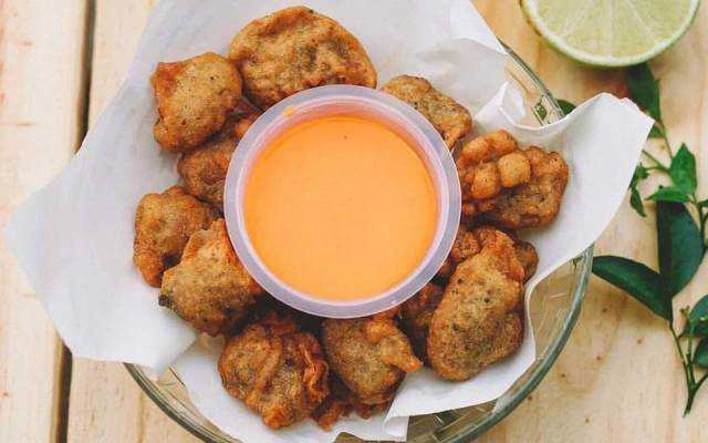 Ăn vặt The Crunchy - Gà Chiên Phô Mai
