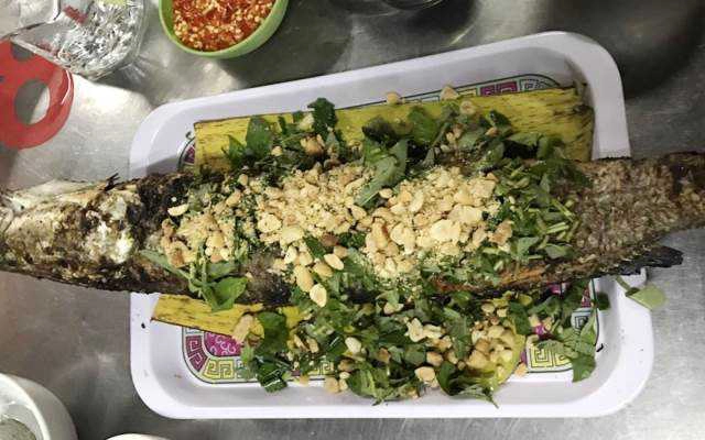 Ăn vặt Thi - Cá Lóc Nướng