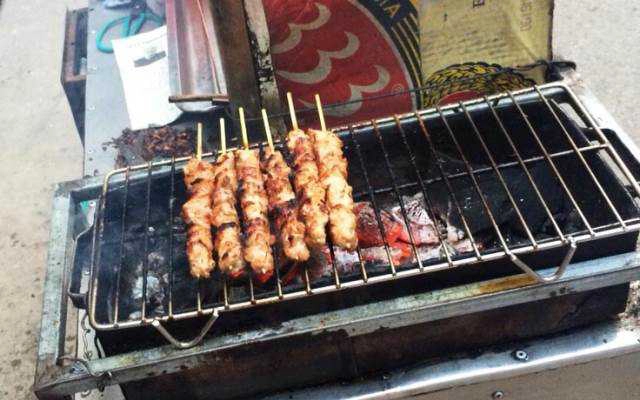Ăn vặt Thịt Xiên Nướng - An Dương