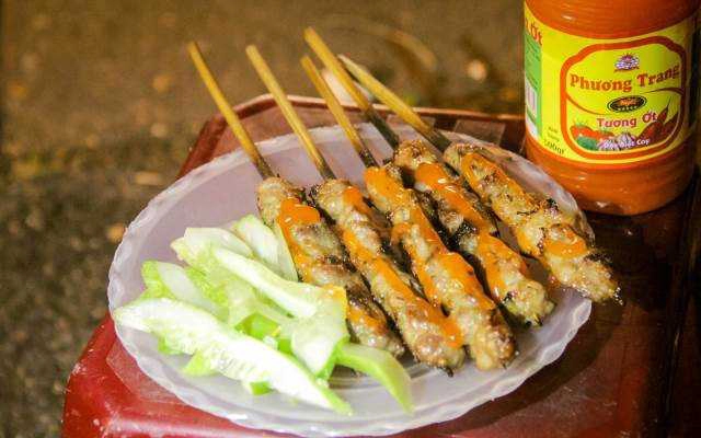 Ăn vặt Thịt Xiên Nướng - Nguyễn Ngọc Vũ