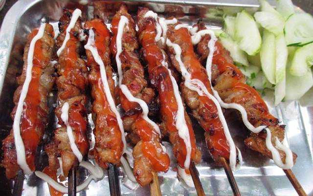 Ăn vặt Thịt Xiên Nướng
