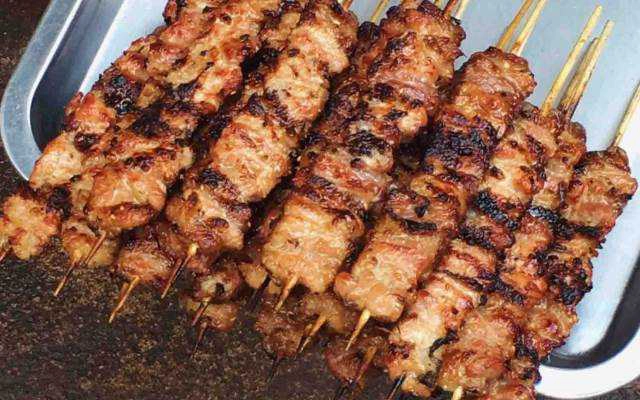 Ăn vặt Thịt Xiên, Thịt Viên Nướng
