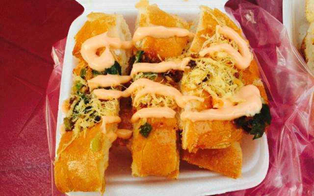 Ăn vặt Titi - Bánh Mì Nướng Muối Ớt - Điện Biên Phủ