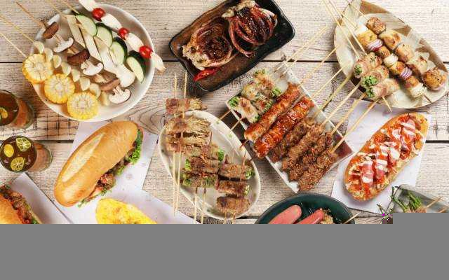 Ăn vặt Tok - Xiên Nướng Đường Phố