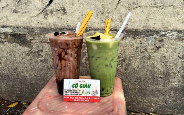 Ăn vặt Trà Sữa Cô Giàu