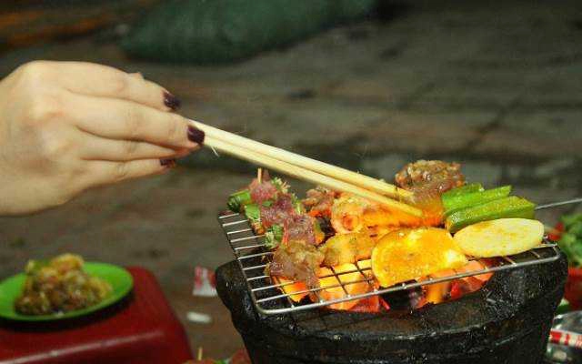 Ăn vặt Tý Chuột - Nướng Lụi