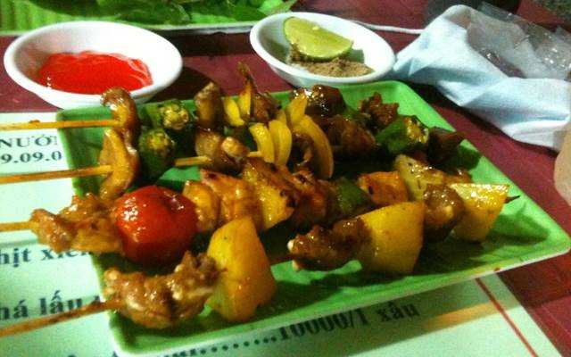 Ăn vặt Xiên nướng BBQ - Ung Văn Khiêm