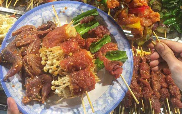 Ăn vặt Xiên Nướng Tự Chọn