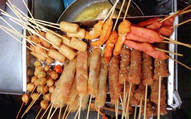 Ăn vặt Xiên Que Tự Chọn - Trường Tiểu Học Đại Yên