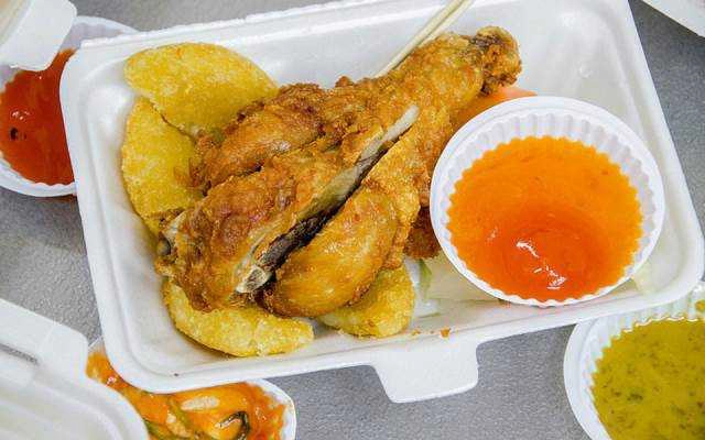 Ăn vặt Xôi Thập Cẩm & Đùi Gà Bó Xôi