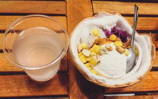 Ăn vặt YUY - Kem Xôi Dừa