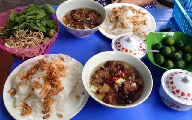 Bánh Cuốn Chả Mực & Bún Thịt Nướng