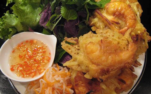 Quán Ăn Bánh Tôm Ngõ Chùa Liên Phái
