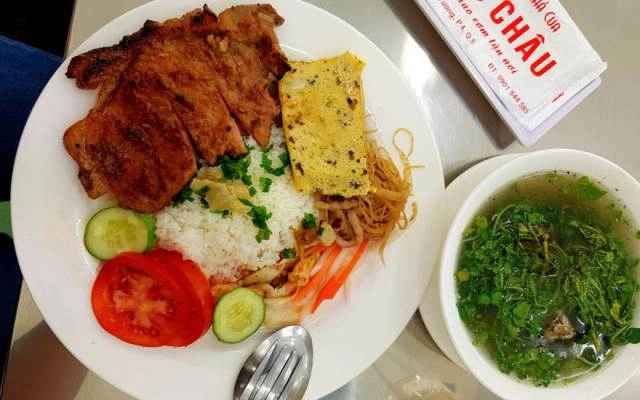 Quán Ăn Bảo Châu - Cơm Tấm Sườn Cây