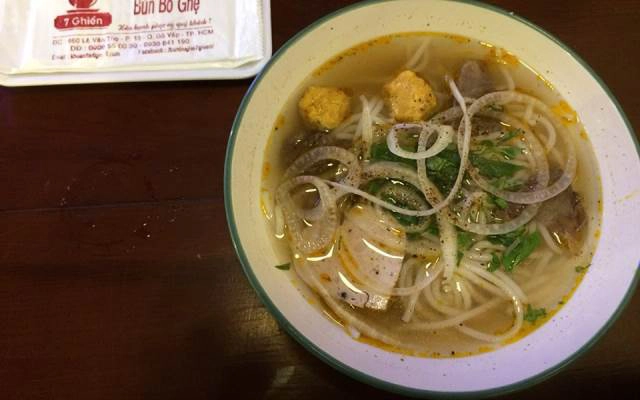 Quán Ăn Bún Bò Ghẹ 7 Ghiền