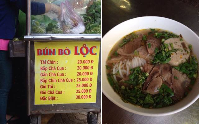 Quán Ăn Bún Bò Lộc