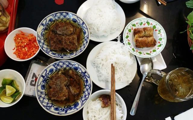 Quán Ăn Ánh Hồng - Bún Chả Hàng Mành Hà Nội - Lý Chính Thắng