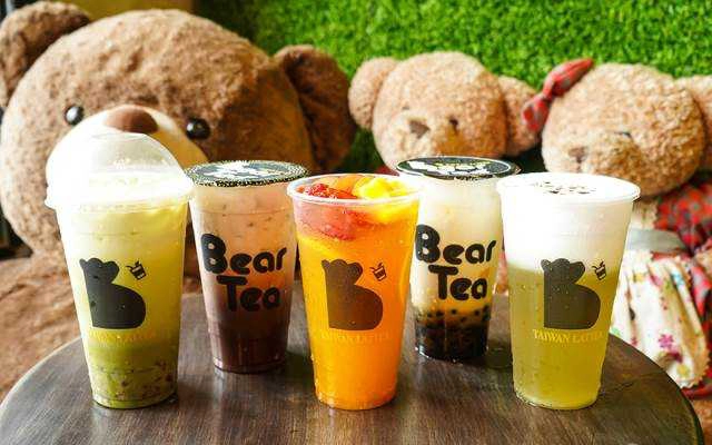 Cafe Bear Tea - Taiwan Lattea - Hồ Tùng Mậu