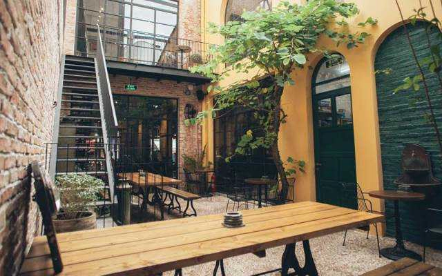Cafe Biker Shield Bistro
