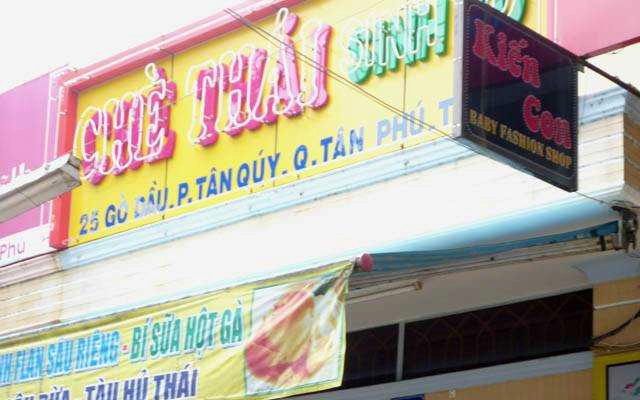 Cafe Chè Thái - Sinh Tố