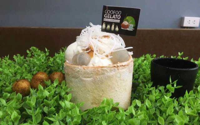 Cafe GooFoo Gelato - Kem Dừa Thái Lan - Núi Đôi