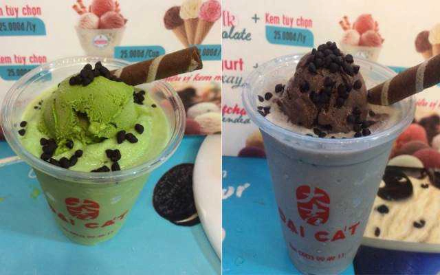 Cafe Thức Uống Có Kem Gelato - Cookie & Ice Cream