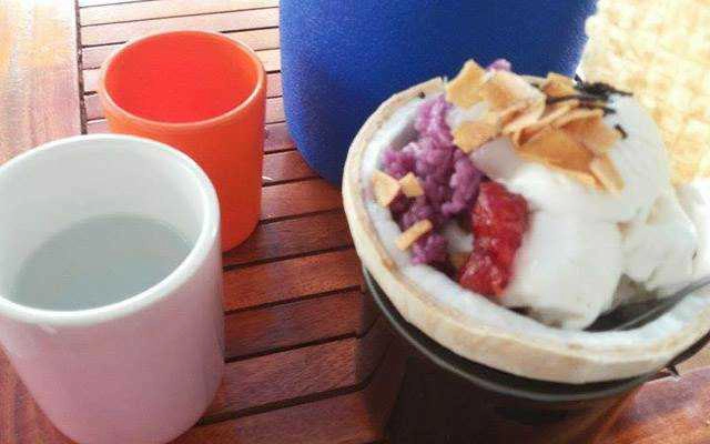 Cafe Kem Dừa Thái Lan Bamboo - Hoàng Hoa Thám