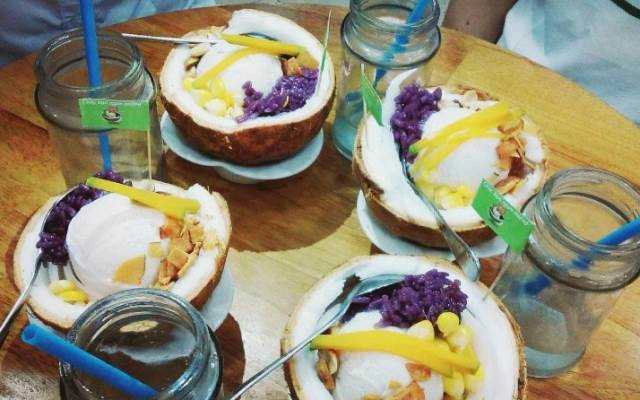 Cafe Kem Dừa Thái Lan - Quang Trung