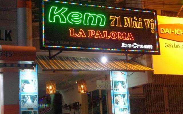 Cafe Kem La Paloma - Kem 71 Mùi Vị
