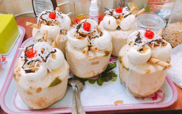 Cafe Kem Trái Dừa & Thạch Dừa Xiêm - Mỹ Đình