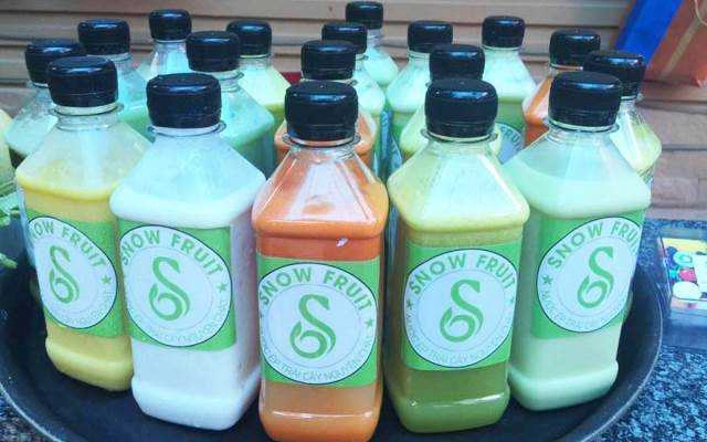 Cafe Snow Fruit - Nước Ép Trái Cây Nguyên Chất