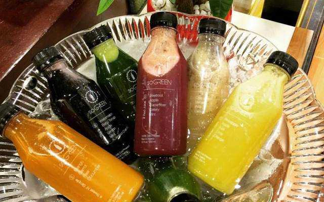 Cafe SoGREEN Cold Pressed Juice - Hàm Long