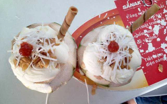 Cafe Thạch Dừa Xiêm & Kem Trái Dừa