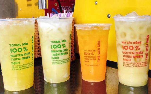 Cafe Thế Giới Mía - Nước Mía Sầu Riêng