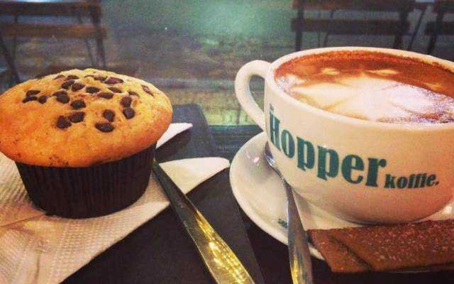 Cafe The Hopper Koffie