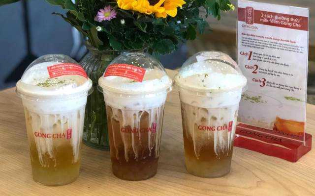 Cafe Trà Sữa Gong Cha - 貢茶 - Nguyễn Thái Bình
