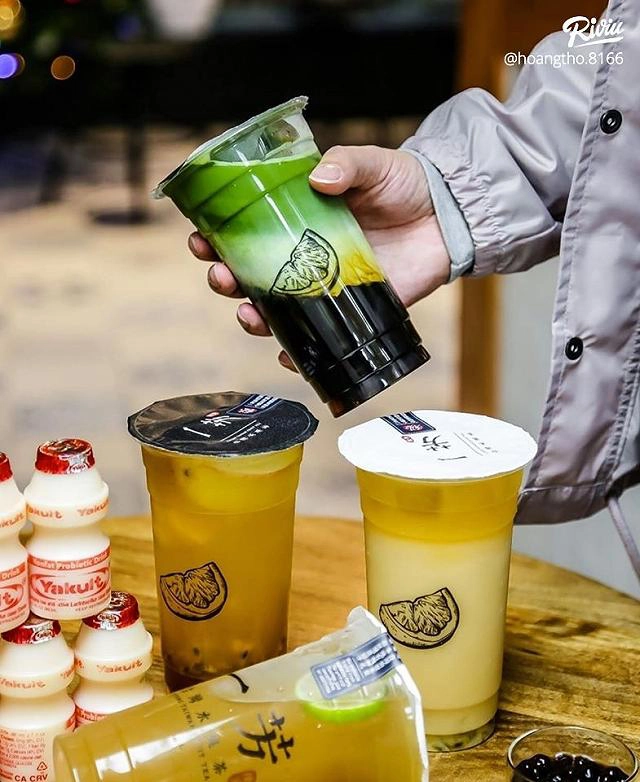 Cafe Yifang - Taiwan Fruit Tea - Hậu Giang