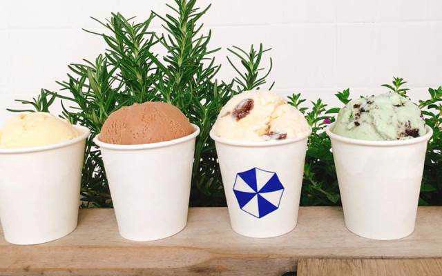 Cafe Zelt's Ice Cream