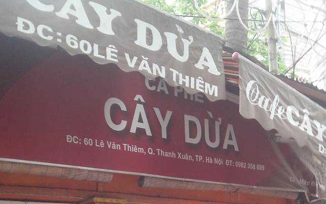 Cây Dừa Cafe - Lê Văn Thiêm