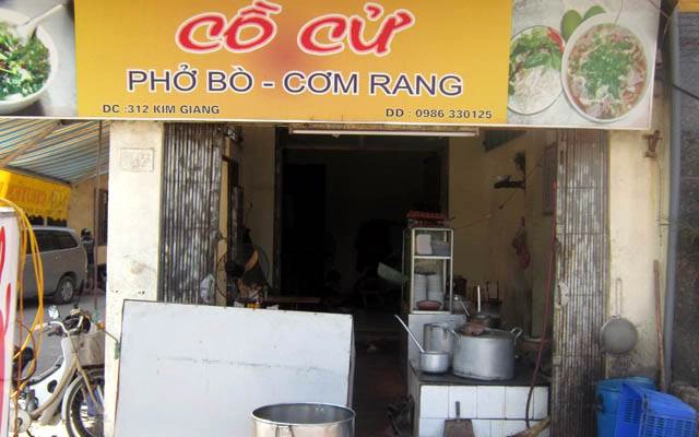 Quán Ăn Cồ Cử - Phở Bò & Cơm Rang