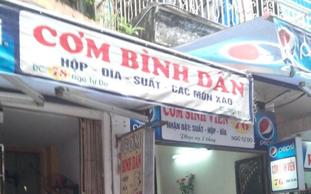 Quán Ăn Cơm Bình Dân - Trần Đại Nghĩa