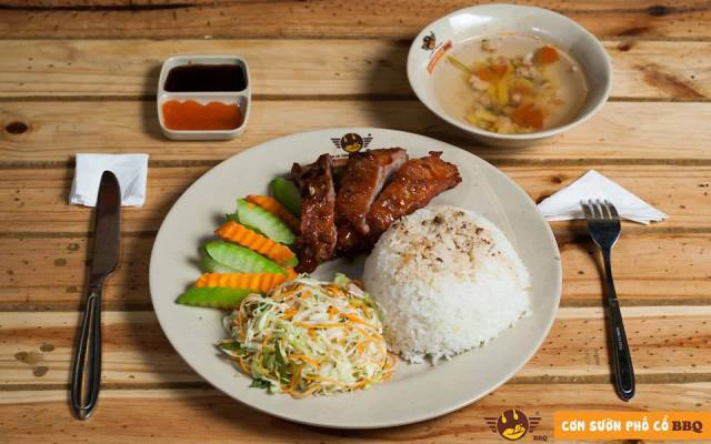 Quán Ăn Cơm Sườn Phố Cổ BBQ - Trần Đại Nghĩa