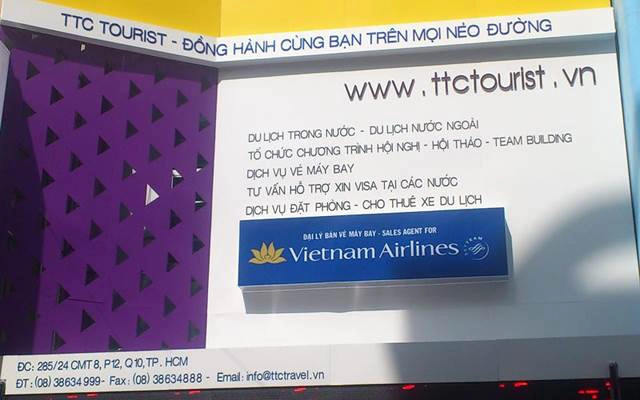 Phòng Vé TTC Tourist - Cách Mạng Tháng 8