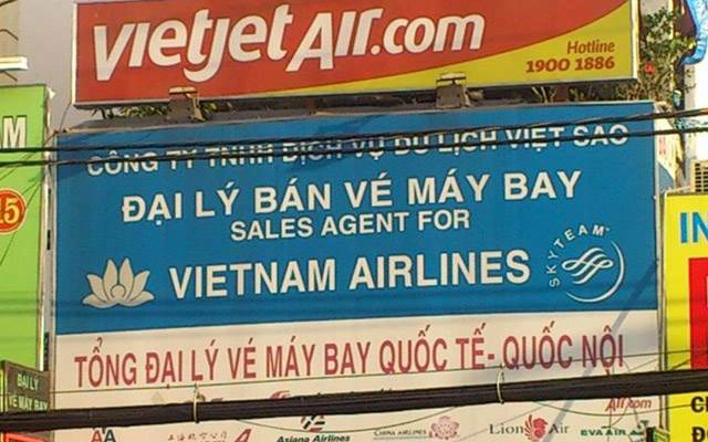 Đại Lý Vé Máy Bay - Dịch Vụ Du Lịch Việt Sao