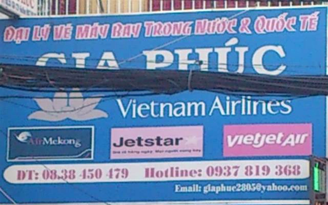 Đại Lý Vé Máy Bay Gia Phúc